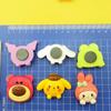 Pegatinas 3D mixtas de Sanrio para refrigerador, accesorios de resina hechos a mano, bolsas pequeñas, accesorios de bricolaje, venta al por mayor