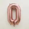 Globos de Letras de 32 pulgadas en Dorado, Plateado, Oro Rosa, Alfabeto Inglés A-Z Globo de Papel de Aluminio Decoración, Venta al por Mayor de Globos Transfronteriza