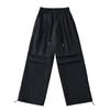 Pantalones Casuales de Secado Rápido Color Dopamina para Mujer Verano Delgados Ropa de Trabajo Pantalones de Pierna Ancha Sueltos de Pierna Recta Pantalones Deportivos