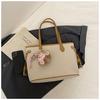 Bolsa de Mano Retro Estilo Ola de Agua Nueva Colección Primavera 2026 Gran Capacidad Bolso Cruzado para Viajar Versátil Bolso Tote Estilo Coreano para Mujer
