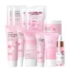 Conjunto Combinado Laikou Sakura Leite de Caracol Transfronteiriço Múltiplos Conjuntos Combinação Livre Conjunto de Produtos para Cuidados com a Pele