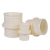 1.0-8 pulgadas Manguera de Agua Blanca Recubierta de Plástico Agrícola Acoplamiento Rápido Accesorios de Unión para Tubería de Agua de Plástico ABS Junta para Manguera de Microaspersión