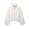 Ins ropa de mujer al por mayor estilo europeo y americano transfronterizo nicho cuello alto suave aviador chaqueta holgada 3046334