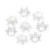 Directo de fábrica vintage aleación colgante corona pequeña moda colgante corona broche partes accesorios de joyería diy