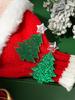 Natal Nova Chegada Prata Agulha Zircão Floco de Neve Pérola Brincos Nicho Todos os Brincos Combinados Outono e Inverno Luz de Alta Qualidade Brincos de Luxo
