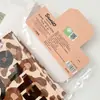 Bolsa de Compras Tejida Autorizada Genuina de Sanrio Hello Kitty Estampado de Leopardo Plegable Portátil Bolsa de Gran Capacidad Bolso de Hombro