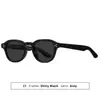 Óculos de Sol Estilo Rivet Anti-UV de Propionato Estilo Novo Transfronteiriços, Óculos de Sol Personalizados, Óculos de Sol Retrô com Armação Quadrada