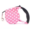 Guia retrátil para animais de estimação, guia de cachorro anti-choque para exterior, guia retrátil automático para passear com cachorro