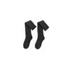 Calcetines de Pantorrilla Personalizados para Otoño e Invierno Algodón Peinado Calcetines Caídos Estilo Universitario Japonés y Coreano Polar Cálido Bucles Color Sólido Calcetines para Mujer Venta al por Mayor