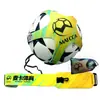 Equipamentos de treinamento de futebol: Treinamento de Controle de Bola com Elásticos Reforçados, Tiras para Girar Bola de Futebol, Auxílios de Treinamento de Futebol para Prática de Chutes