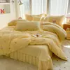 2026 Nuevo Estilo Funda de Cama de Algodón Acolchado Juego de Cuatro Piezas
