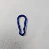 Accesorios de joyería DIY No. 5 colores calabaza hebilla de montañismo hebilla de resorte cadena de escalada llavero colgante gancho