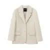 Ver Estación Independiente de Aliexpress Blazer Textura Pequeña Fragante Doble Botonadura Tops Casuales para Mujer 8326191