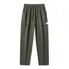 Pantalones Cargo Transpirables Casuales de Verano, Pantalones Largos de Pierna Recta de Color Sólido, Marca de Moda con Bolsillos Grandes, Pantalones Casuales