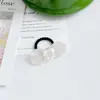 Elástico popular para pelo de animal de estimação estilo coreano, presilha lateral de acetato, grampo de laço feito à mão, presilha bico de pato de alta qualidade para todos os usos, acessório de cabelo versátil