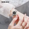 O Pulseira de Relógio Feminino de Designer Mais Vendido da Moxia, Pulseira de Liga Compacta e Exquisita, Relógio de Quartzo de Luxo Leve, Relógio Feminino à Prova d'Água