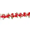 Encaje de flor de cerezo colorido tridimensional encaje de bordado soluble en agua accesorios para ropa y ropa de muñeca, materiales de decoración para mochila