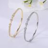 Moda Transfronteiriça Novo Bracelete Geométrico Chinês Feminino de Alta Qualidade Artesanal Fino Nicho Luxo Discreto Bracelete Olho de Cavalo