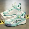 Zapatillas de baloncesto Kobe para hombre, nuevas zapatillas deportivas transpirables de verano para niños, antideslizantes y resistentes al desgaste, zapatos para niños estudiantes con hebilla giratoria