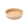 Cesta de Almacenamiento de Encaje Transfronteriza Marco Cesta Tejida de Cuerda de Algodón Hogar Japonés Hotel Joyería Artículos Pequeños Cosméticos Cesta de Almacenamiento