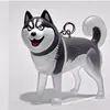 Caixa de Armazenamento de Cabelo Transparente para Filhote Fofo Pingente Cápsula de Bola de Pelo Animal Decoração Caixa de Poeira Comemorativa Brinquedos de Coleção