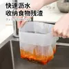 Bolsa de Basura Bolsa de Drenaje Cocina Filtro Autoportante Residuo Sobrante Desechable Bolsa de Drenaje para Fregadero Engrosada Anti-Obstrucción