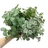 Flores y Plantas Artificiales en Miniatura: Hojas de Hibisco, Hojas de Camote, Hojas de Dinero, Hojas Pequeñas, Eucalipto para Arreglos Decorativos y Paisajismo