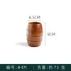 Copo de barriga de madeira de azinheira selvagem estilo japonês, xícara de chá criativa para restaurante, copo de madeira, copo de madeira criativo, LOGO pode ser encomendado no atacado