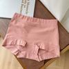 8569 Algodón Cintura Alta Envolvente Cadera Vientre Ligero Amigable con la Piel Transpirable Ropa Interior Calzones de Seguridad de Algodón para Mujer Bóxers de Talla Grande
