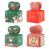 Caja de Empaque de Fruta para Nochebuena Caja de Dulces Bolso Caja para Manzana Regalo de Navidad Caja Pequeña Caja de Empaque para Nochebuena