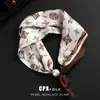 Collar de Perlas con Cierre Magnético Negro Bufanda Larga de Seda Pequeña Protector de Cuello para Mujer Bufanda Versátil Bufanda Perezosa para el Cuello Regalo para Personas Mayores