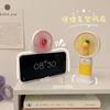 Mini ventilador pequeño de flor de fruta ventilador portátil de mano caricatura lindo estudiante ventilador de escritorio con carga usb