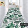 Alfombra de flores corte 3D felpudo entrada puerta pasillo pasillo pasillo escaleras tira alfombra de casa Hotel