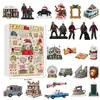 Navidad Transfronteriza Stranger Things Hombre de Jengibre Calendario de Adviento Caja Sorpresa Decoración de Árbol de Navidad Adorno Colgante Acrílico