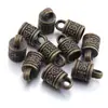 Accesorios para Joyería DIY Cuerda de Cuero Hebilla de Cola Retro Borla Sombrero Accesorios de Campana para Cabeza Hebilla de Conexión para Pulsera Accesorios Venta al por Mayor