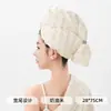 Gorro grueso para secar el cabello, súper absorbente, de secado rápido para mujer, toalla para envolver la cabeza para secar el cabello, gorro de ducha de doble capa nuevo 2026