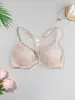 Sutiã Push-Up de Renda com Aro Fino, Fecho Frontal Push-Up, Costas Bonitas, Lingerie, Temu Amazon Shein Mesmo Estilo, Direto do Fabricante