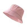 Sombrero de Pescador para Mujer Cabeza Grande Sombrilla Sombrero de Cubo Mostrando la Cara Pequeño Otoño e Invierno Sombrero Liso Moda para Mujer Todo Fósforo Sombrero de Cubo Explosivo
