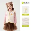 Dududu Home Colete Infantil Outono Roupa de Bebê Outono Novo Estilo Roupas Infantis para Meninos Top Roupas de Menininha Bonito