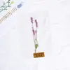 Planta Espécime Selada em Plástico Espécime de Planta Crianças do Jardim de Infância Ferramenta de Ensino Flor Seca Marcador de Página Cartão com Folha Real em Relevo