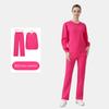 [En Stock] Conjunto Deportivo de Dos Piezas Ld Air Layer Cuello Redondo Sudadera Larga Manga Larga Holgada Ropa de Yoga para Mujer
