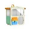 Bolsa Transportadora para Gatos, Mochila Portátil con Ruedas, Caja para Mascotas, Gran Capacidad, Mochila Portátil para Múltiples Gatos, Mochila de Viaje