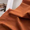 100% Algodón Puro Algodón Lavado Tela de Cáñamo Ropa Tela Hanfu Tela de Arena Textura de Tela de Fondo