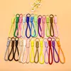 Tiras de celular trançadas com nó de diamante coloridas feitas à mão, acessórios versáteis e simples para DIY, materiais para enfiamento de contas, atacado