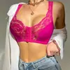 Sujetador push-up sin costuras estilo europeo y americano, talla grande, soporte suave, cobertura lateral del busto, anti-caída, sin varillas, lencería cómoda y transpirable para mujer
