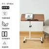 Mesita de Noche Móvil Plegable Simple Elevable Pequeña Mesa Dormitorio Hogar Escritorio Estudiante Dormitorio Mesa Perezosa para Computadora