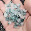 Cuentas sueltas de jade con patrón de calabaza azul verdoso, para agujero pasante, accesorios de pulsera de calabaza tridimensional en colores amarillo, blanco, verde, morado, rosa