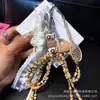 Ins Nueva Muñeca de Peluche Bolso Colgante Serie Miu Decoración de Bolso Muñeco de Dibujos Animados Gato Conejo Llavero Colgante