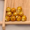 Estilo Nacional Hanfu Base de Flor de Metal Botones Decorativos Cosidos a Mano Hanfu Dinastía Song Dinastía Ming Accesorios para Ropa Qipao Piezas para DIY