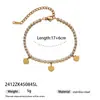 Collar Taina de Acero Inoxidable Europeo y Americano, Set de Joyería de Lujo Ligero de Alta Gama con Forma de Corazón, Cadena de Clavícula de Moda, Superventas Transfronterizo